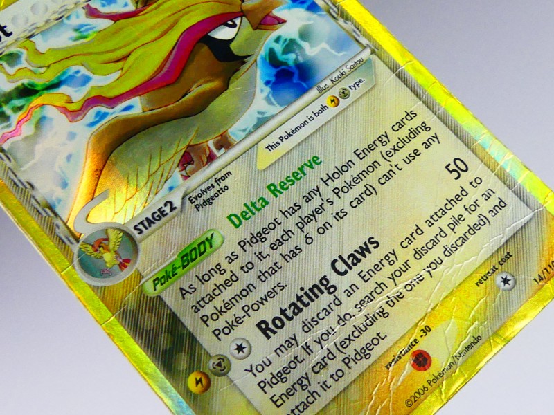 50 holo Pokémon kaarten