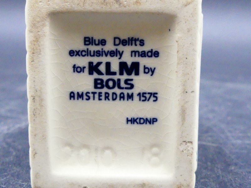 6 KLM Delfts Blauw Bols Huisjes