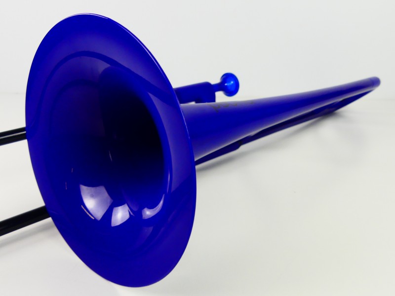 Pbone trombone donkerblauw + opbergtas