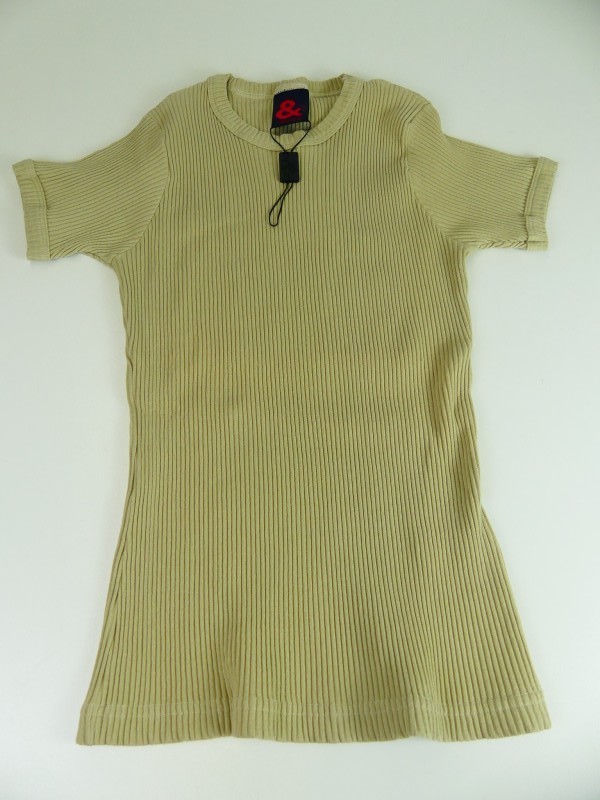 Ribbed Shirt camel gemerkt Dolce& Gabbane - mt42