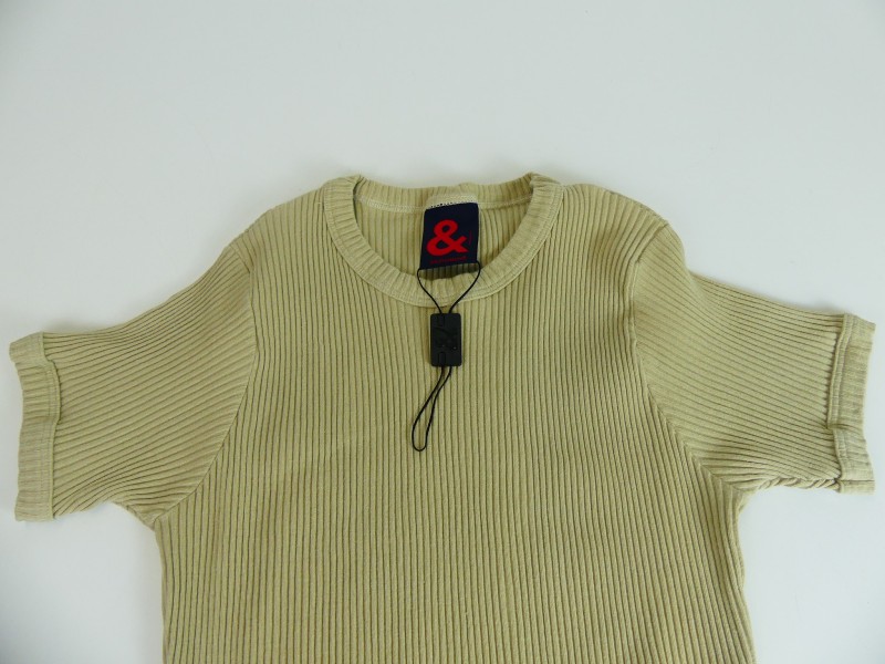 Ribbed Shirt camel gemerkt Dolce& Gabbane - mt42