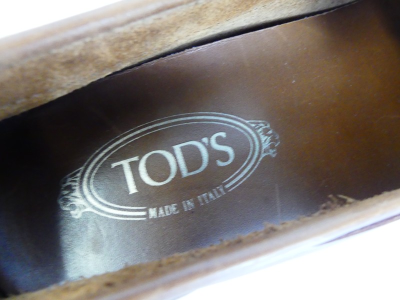 Tod's Loafers bruin herenschoen  maat 9,5