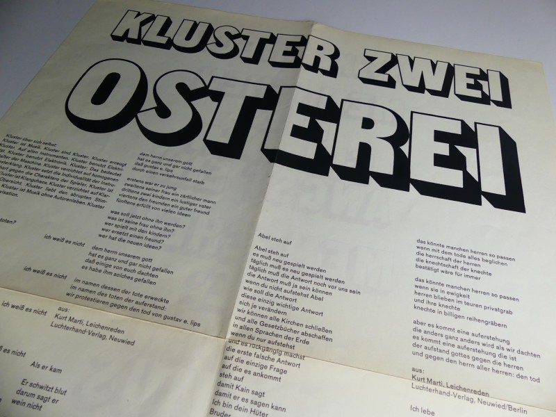 LP - Kluster  – Zwei-Osterei  !ZELDZAAM!