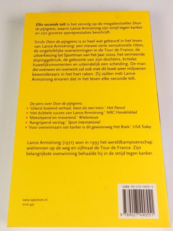 Literatuur: Lance Armstrong - Jan Ullrich