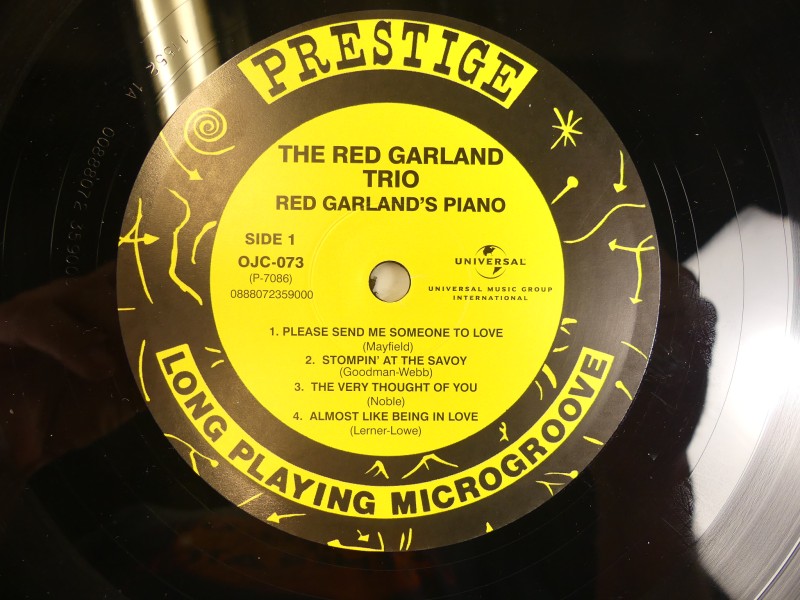 LP - Red Garland With Paul Chambers And Art Taylor – Red Garland's Piano (JAZZ)