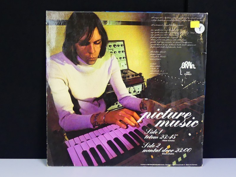 Klaus Schulze – Picture Music, Vinyl 12'