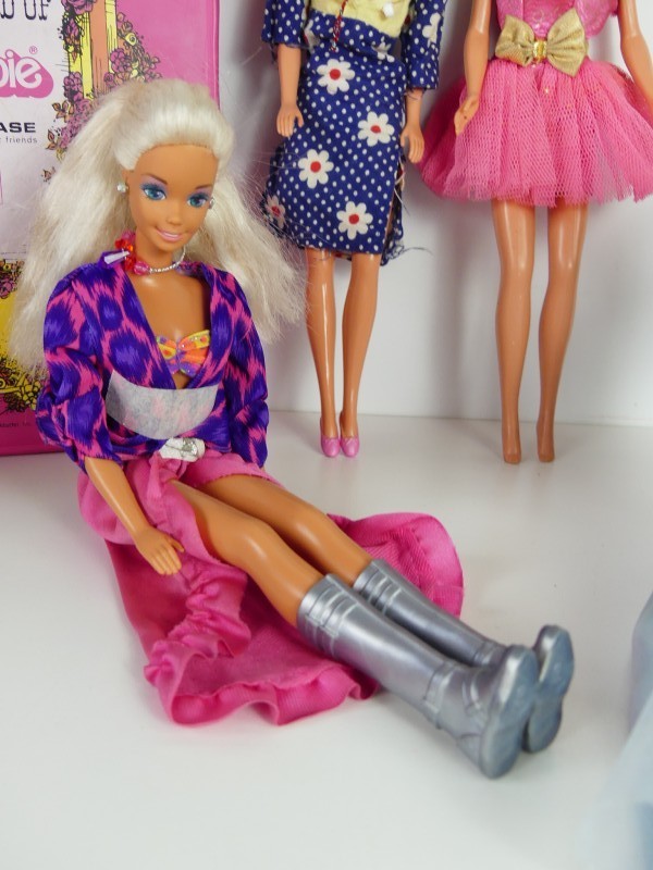 Vintage Barbie Koffer + poppen