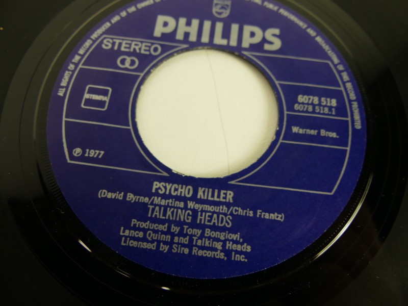 7'' Single Psycho Killer - Talking Heads