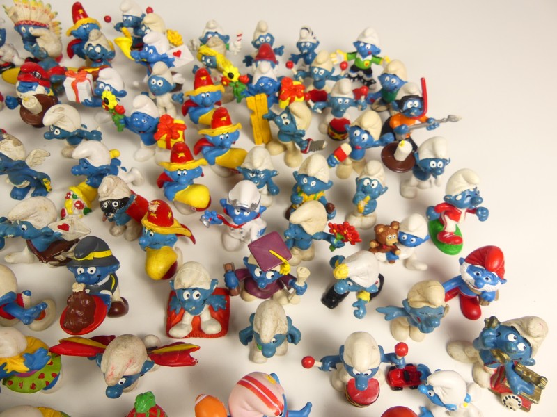 Lot Smurfen Schleich