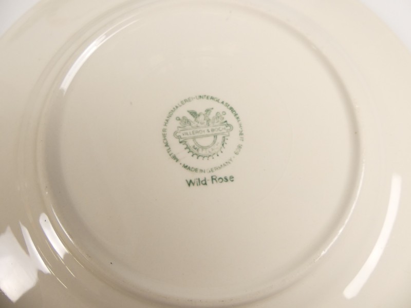 Vintage serviesonderdelen - Villeroy & Boch Wild Rose