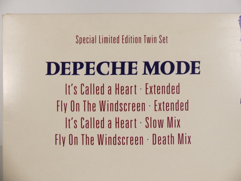 Depeche Mode LP's - Speak & Spell +  It’s Called A Heart / Fly On The Windscreen