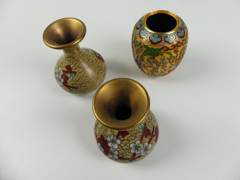 Cloisonné werk - kleinoden