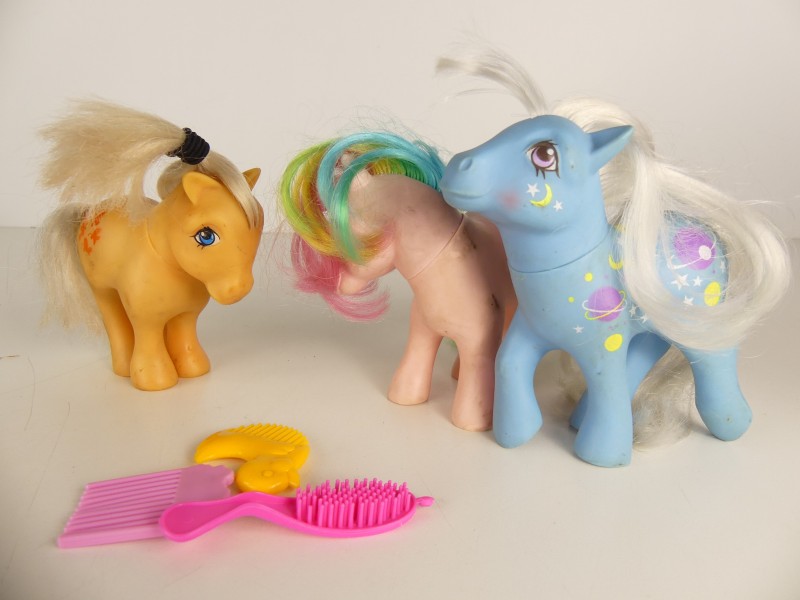 Vintage Lot popjes - My Little Pony