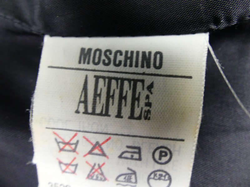 Vest-tuniek - gemerkt 'Moschino Couture Repetita Juvant ' - Mt 42