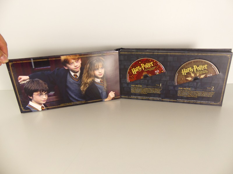 Boek met 8-DVD's - Harry Potter (compleet)