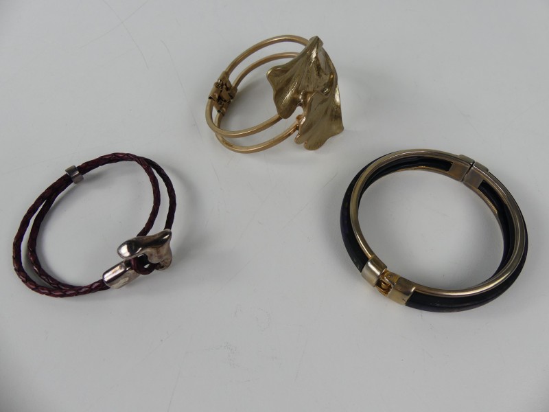 juwelen: 3 vintage armbanden