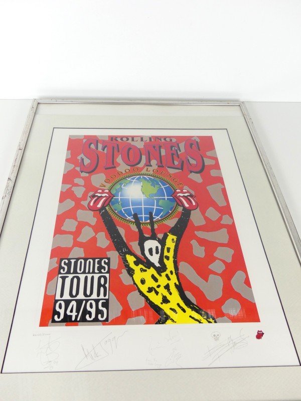 Rolling Stones Litho poster