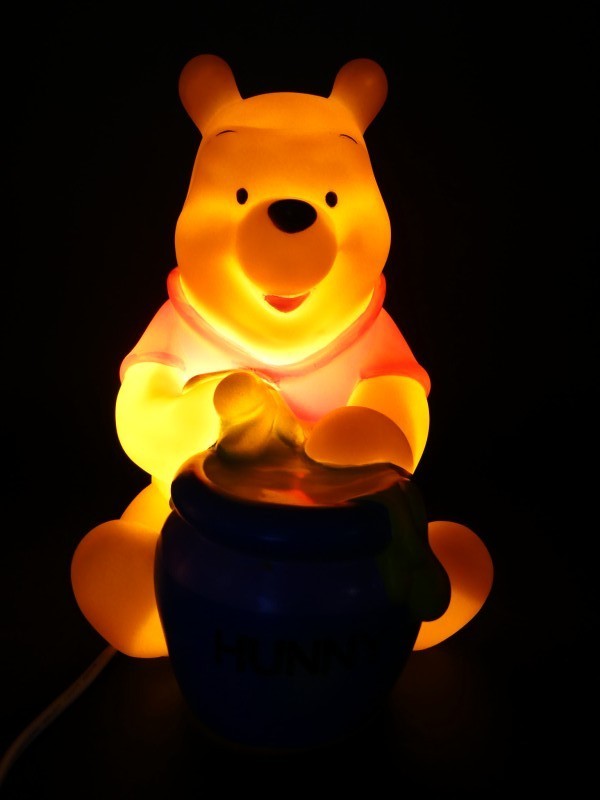 Vintage disney winnie the pooh lamp