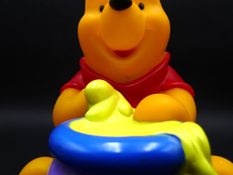 Vintage disney winnie the pooh lamp