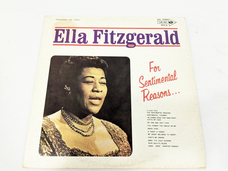 Ella Fitzgerald – For Sentimental Reasons