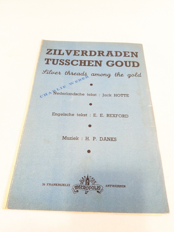 Oude bladmuziek [10St.]