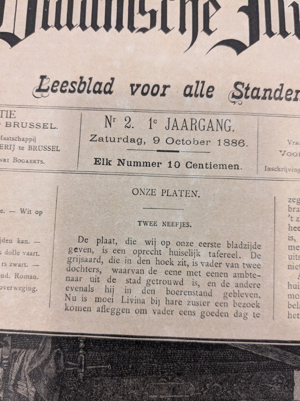 De Vlaamsche Illustratie - leesblad voor alle standen