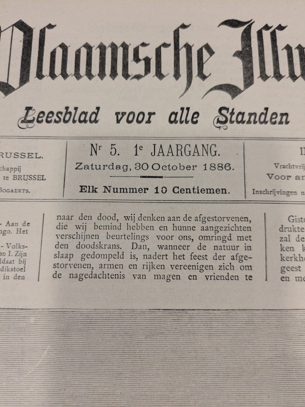 De Vlaamsche Illustratie - leesblad voor alle standen