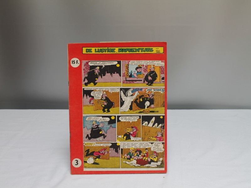 Lot van 6 vintage strips "De Lustige Kapoentjes" door Marc Sleen (Art. nr. 988)