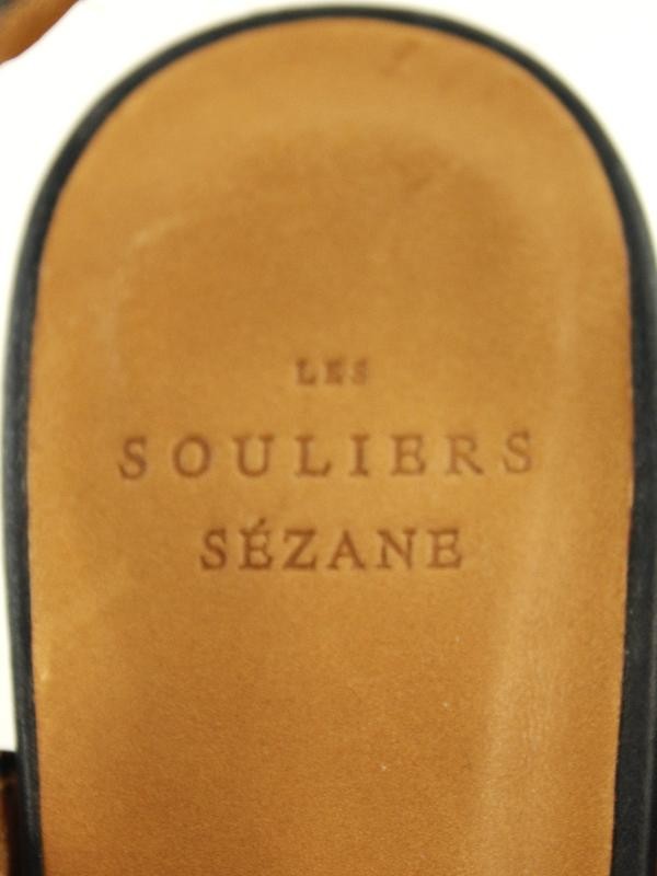 Elegante sandalen met hak, gemerkt Souliers Sézanne