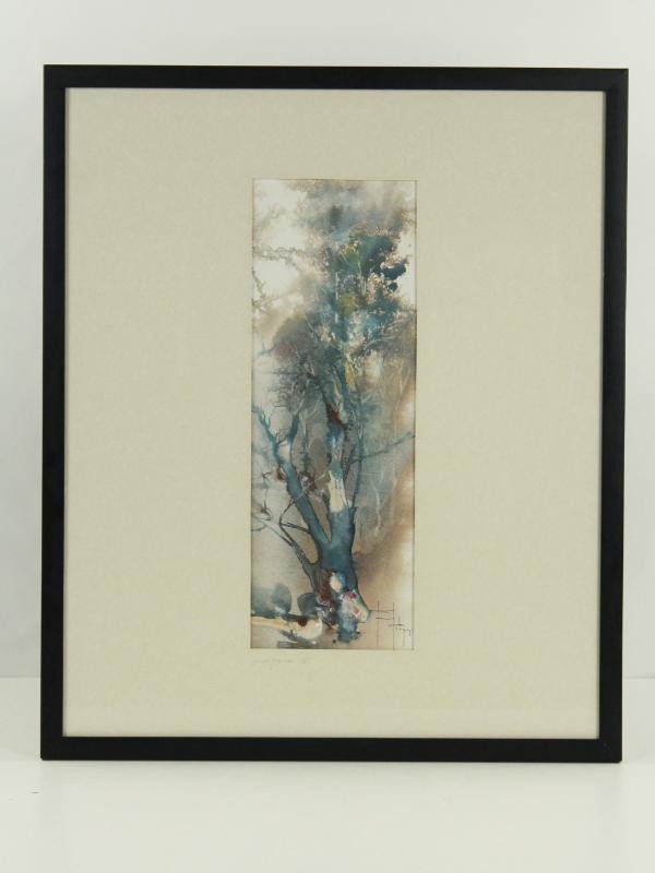 2 Aquarellen 'Emergence' - Pascal Pihen (°1961)