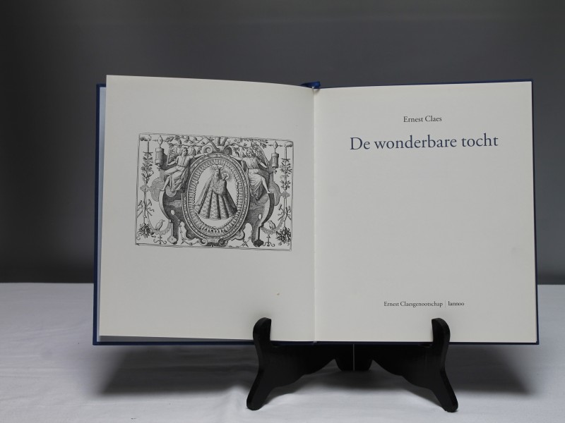 Genummerd boek "De wonderbare tocht" door Ernest Claes (Art. 972)