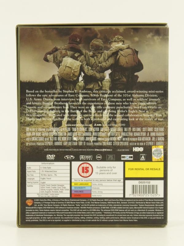 Band of Brothers Complete collectie