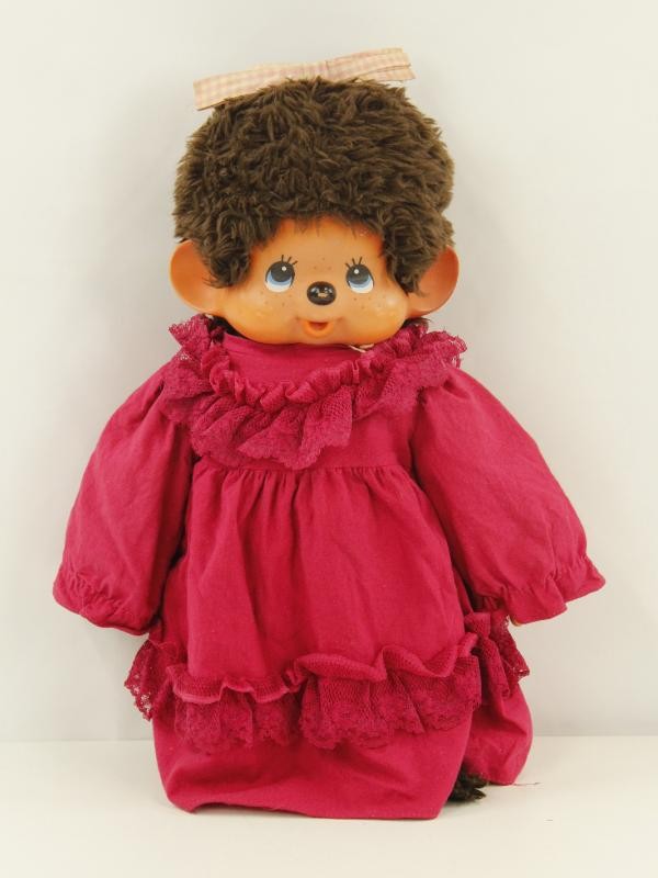 Retro set van 8 Monchhichi aapjes - verschillende thema's