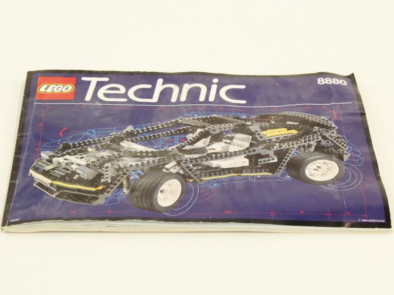 Lego Technic Super Car - 8880 met instructieboek