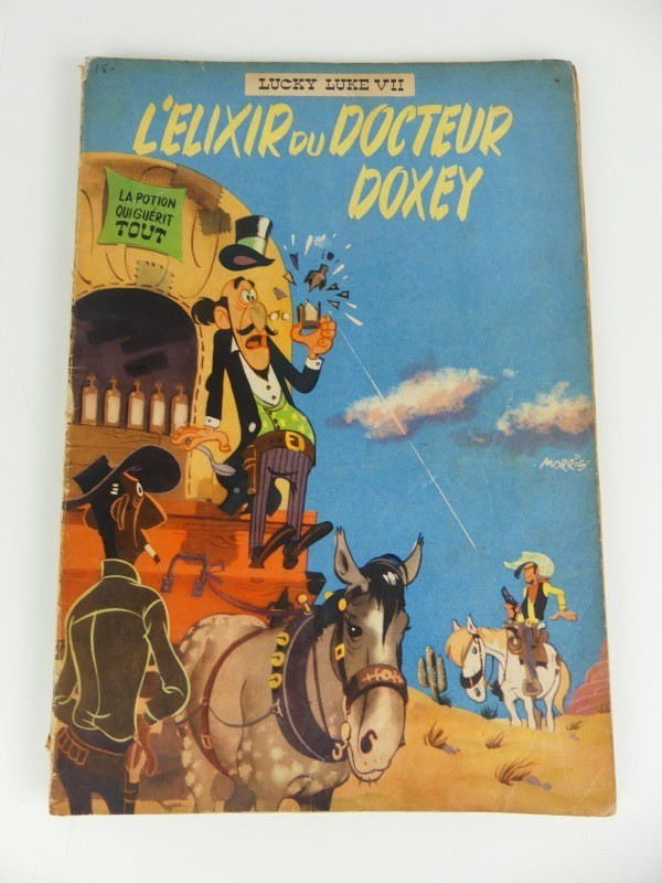 Vintage strip: Lucky Luke VII 'L'Elixir du docteur Doxey'