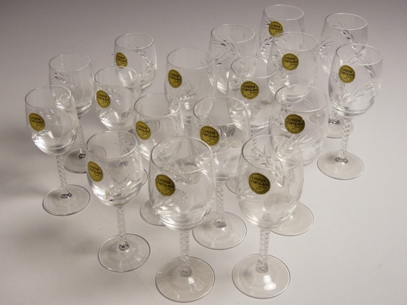 Cristal D'Arques glaasjes