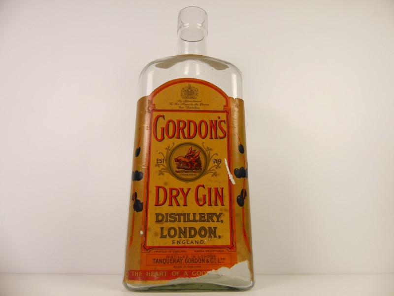 Decoratie of verzamelobject - Gordon's Dry Gin fles