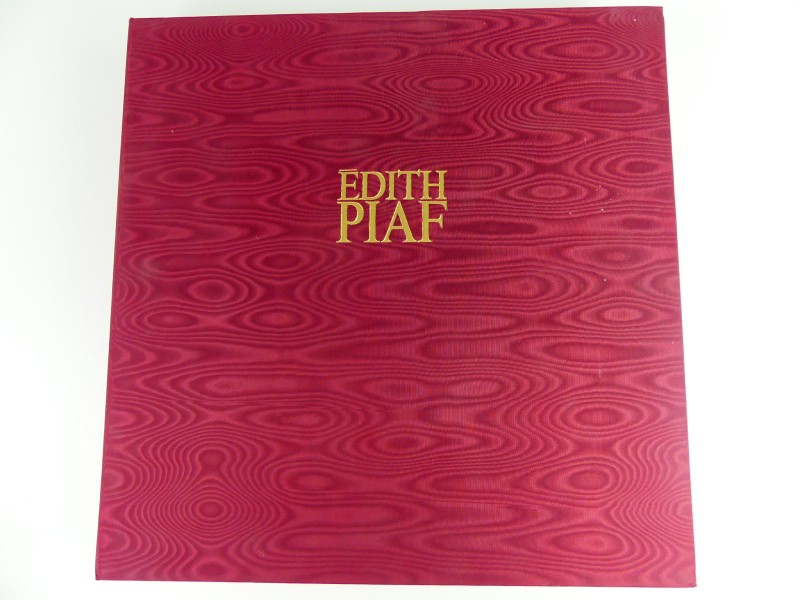 Édith PIAF – Box set met 10 vinylplaten – Parmi nous - compleet met boekje – 1962