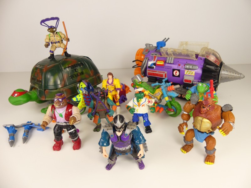 Uniek lot Teenage Mutant Ninja Turtles