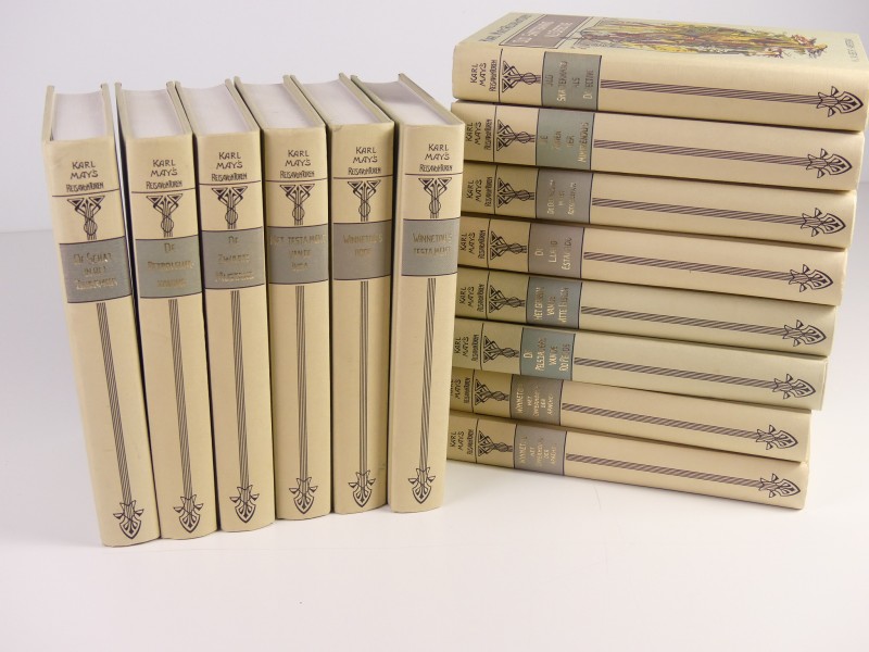 Lot Karl May's Reisavonturen - 14 boeken