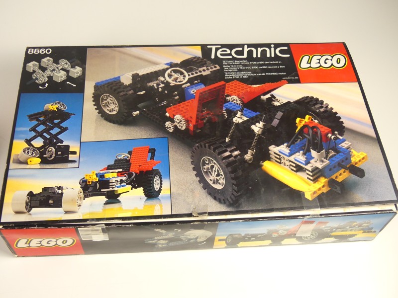 Vintage set Lego - Technic auto chassis 8860