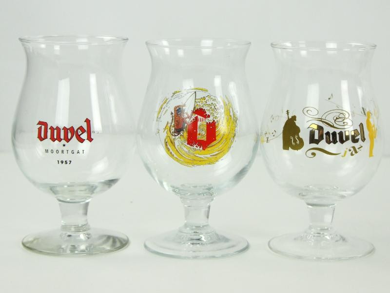 Collectie Duvel glazen + onderzetters