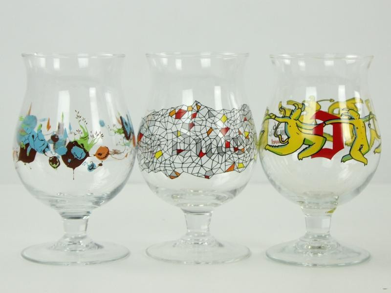 Collectie Duvel glazen + onderzetters