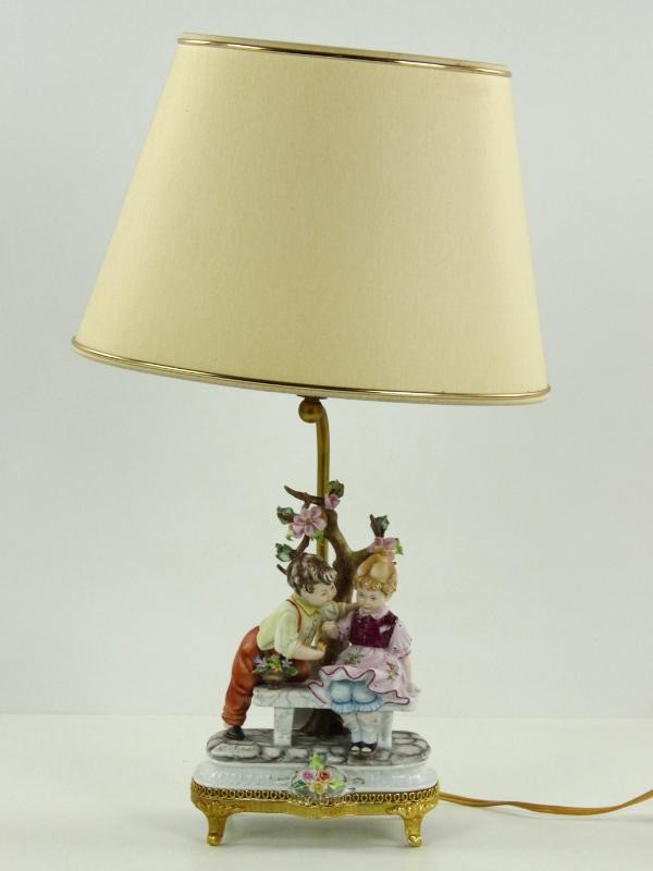 Vier Tasca Capodimonte lamp