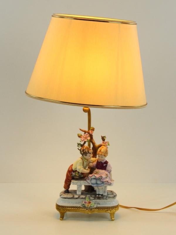 Vier Tasca Capodimonte lamp