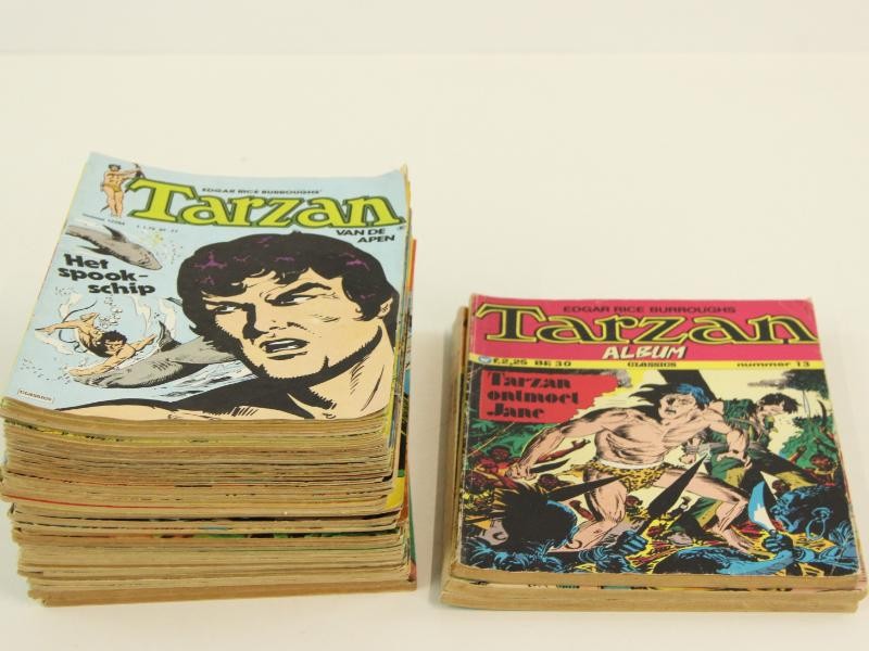 43 Vintage comics Tarzan van de apen - Nederlands