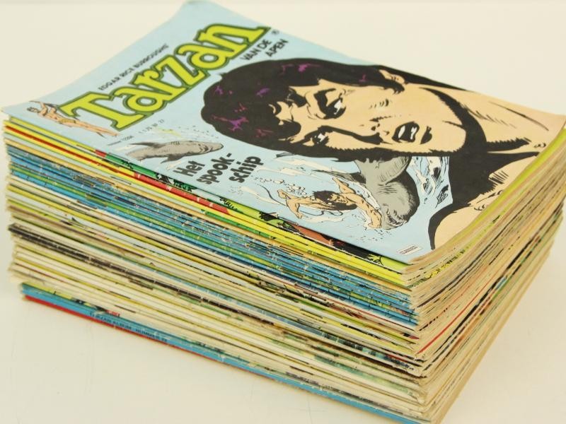 43 Vintage comics Tarzan van de apen - Nederlands