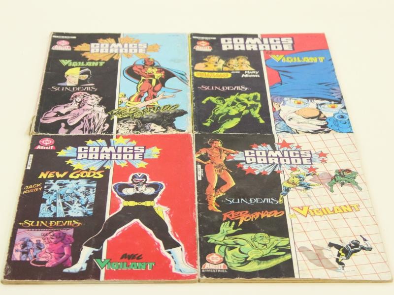 Lot van 14 superhelden comics - Frans