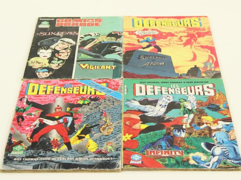 Lot van 14 superhelden comics - Frans