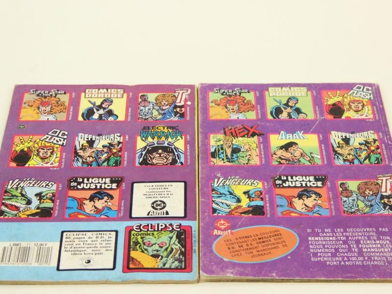 Lot van 14 superhelden comics - Frans